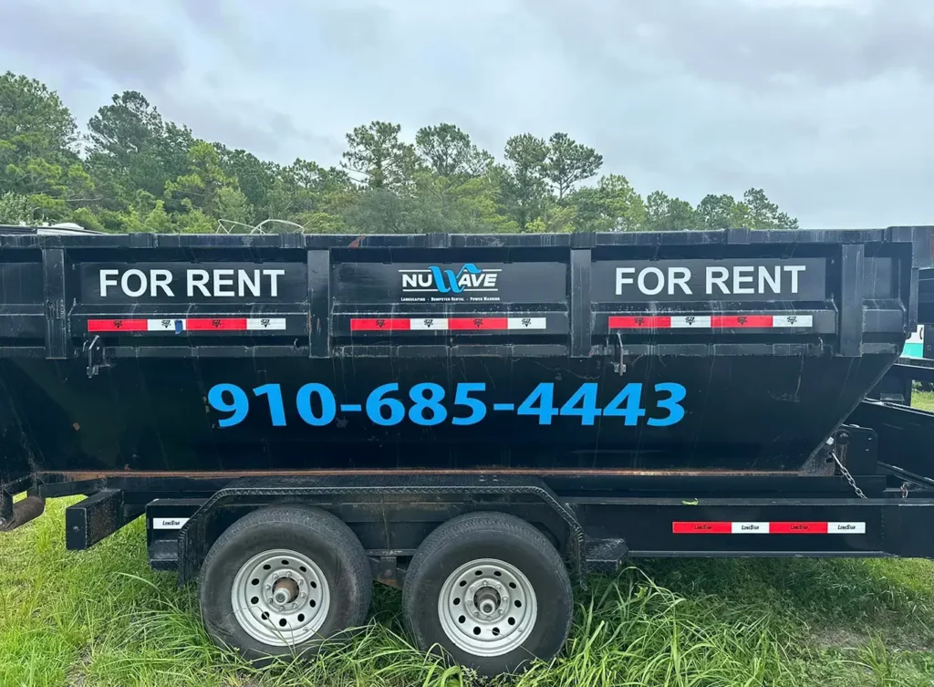 dumpster rental services hampstead nc, surf city nc, and holly ridge nc